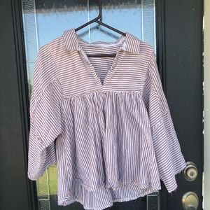 Blouse striped